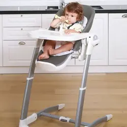 صندلی غذا تاب شو برقی کیکابو مدل Prima رنگ بژ kikkaboo