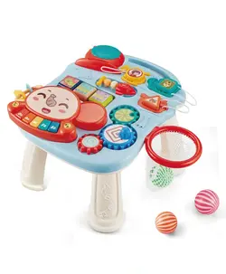 واکر نوزاد کیکابو مدل play & Grow سه کاره رنگ آبی  کد ۳۰۰۷۵ kikkaboo