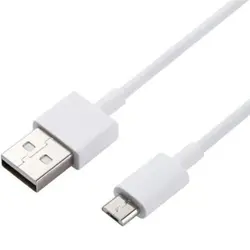 کابل اورجینال سرکارتنی 3 آمپر با شارژ سریع ردمی 9 اکتیو شیائومی / Xiaomi Original Redmi 9 Active 3A Fast Charge Micro Cable با گارانتی