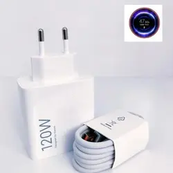 آداپتور اصلی 120 وات شیائومی ثانیه شمار