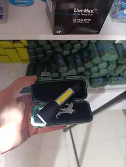 چراغ قوه دستی مدل پلیسی مشکی