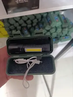 چراغ قوه دستی مدل پلیسی مشکی