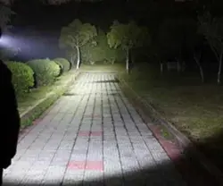 چراغ قوه دستی مدل پلیسی مشکی