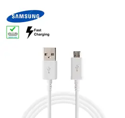 کابل شارژ اورجینال سامسونگ (Samsung) مدل S6 میکرو سفید