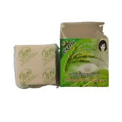 صابون شیر برنج جم jam گلوتا کلاژن اصل تایلندی وزن 15 گرم