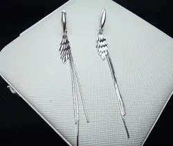 گوشواره آویز زنجیری - جواهر خاص