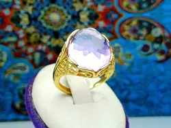 انگشتر نقره زنانه آماتیس اصل - جواهر خاص