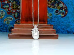 مدال توگردنی مروارید پرورشی اصل - جواهر خاص