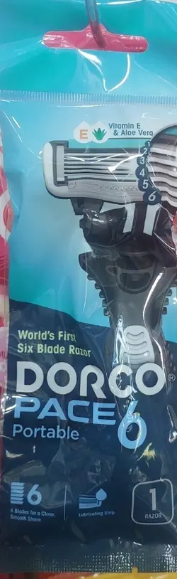 خودتراش مردانه دورکو DORCO مدل 6 تیغ بسته 3 عددی