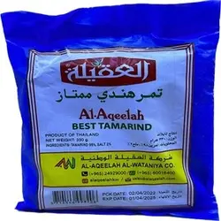 تمر هندی ممتاز العقیله (330گرم)alaqeelah best tamarind