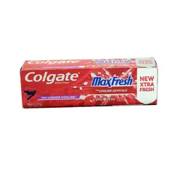 خمیر دندان کلگیت مکس فرش مدل Colgate max fresh با کریستال های خنک کننده قرمز