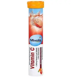 قرص جوشان ویتامین c میولیس 20 عددی اصل آلمان – Mivolis vitamin C effervescent tablets