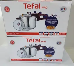 زودپز 7لیتر برند تفال باکیفیت دارای درب پیرکس واشر اضافه کد 547