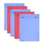 پوشه دکمه دار پاپکو مدل ارکید 124 - A3 - بسته 6 عددی