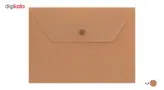 پوشه دکمه دار پاپکو کد B5-ClearM سایز A5