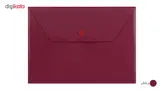 پوشه دکمه دار پاپکو کد B5-ClearM سایز A5