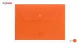 پوشه دکمه دار پاپکو کد B5-ClearM سایز A5