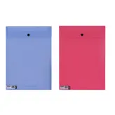 پوشه دکمه دار پاپکو مدل 117 - A4 - بسته 4 عددی