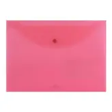 پوشه دکمه دار پاپکو مدل بیزینس A4-116BT بسته 24 عددی