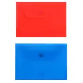 پوشه دکمه دار پاپکو مدل CLEAR M بسته 2 عددی