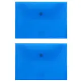 پوشه دکمه دار پاپکو مدل CLEAR M بسته 2 عددی