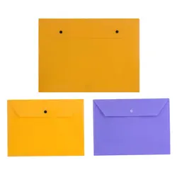 پوشه دکمه دار پاپکو مدل 107105 بسته 3 عددی