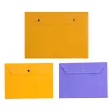 پوشه دکمه دار پاپکو مدل 107105 بسته 3 عددی