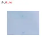 پوشه دکمه دار پاپکو مدل شفاف کد A4-104 بسته 4 عددی