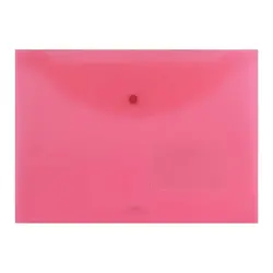 پوشه دکمه دار پاپکو مدل بیزینس A4-116BT بسته 36 عددی