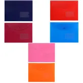 پوشه دکمه دار پاپکو مدل بیزنس - A4-116BM بسته 36 عددی