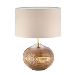 آباژور رومیزی لوتوس لایت مدل نادیا 2 شکلاتی