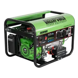 موتور برق گازسوز 2.2 کیلووات گرین پاور مدل CC3000-NG/LPG-ES - jzdiesel