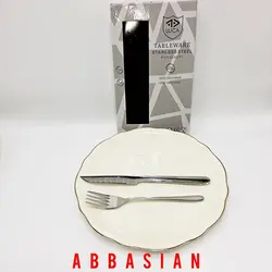 کارد و چنگال میوه خوری لوکا مدل دونا