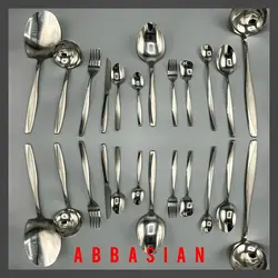ست قاشق و چنگال استیل 6 نفره مدل ماینز - Mains