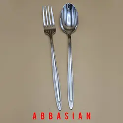 قاشق و چنگال غذاخوری استیل KABAN کد ۱۶۶
