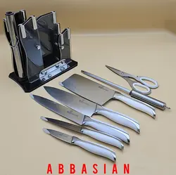 سرویس چاقوی آشپزخانه ۸پارچه درجه یک