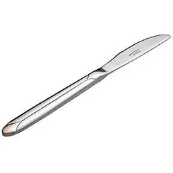 کارد میوه خوری ناب استیل مدل پالرمو دور طلا 6 پارچه