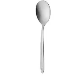 قاشق سالاد ناب استیل مدل پالرمو ساده 1 پارچه