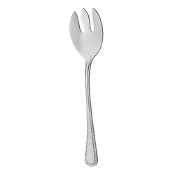 چنگال سالاد ناب استیل مدل برلین ساده 1 پارچه