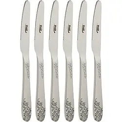 کارد میوه خوری ناب استیل مدل امپریال ساده 6 پارچه