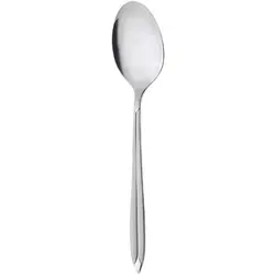 قاشق چای خوری ناب استیل مدل پالرمو مات ( سندبلاست ) 6 پارچه