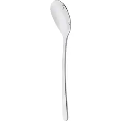 قاشق چای خوری ناب استیل مدل رجینا ساده 6 پارچه