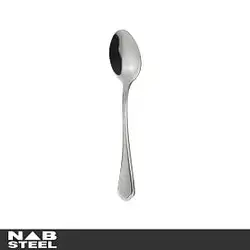 قاشق چای خوری ناب استیل مدل ونیز مات ( سندبلاست ) 6 پارچه