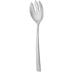 چنگال سالاد ناب استیل مدل فلورانس ساده 1 پارچه