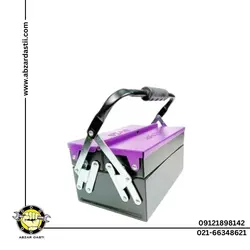 خرید جعبه ابزار فلزی آنزو مدل 302 با مناسب ترین قیمت