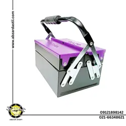 مشاهده و خرید جعبه ابزار فلزی آنزو مدل 503 با ارزان ترین قیمت بازار