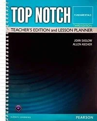 کتاب معلم تاپ ناچ فاندامنتال ویرایش سوم Top Notch 3rd Fundamentals Teachers book+DVD