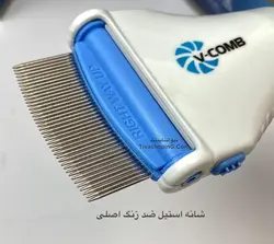 سر شانه یدک دستگاه شپش گیر الکتریکی وی کمب با دندانه های استیل ا v-comb (اورجینال)