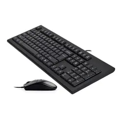 کیبورد و ماوس باسیم ای فورتک مدل KR-8520DS