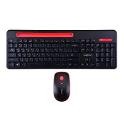 کیبورد و ماوس بی‌سیم هترون مدل HKCW135